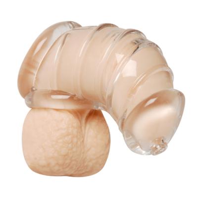 Detained Soft Body Chastity Cage (Clear) - AE408 - 848518018977