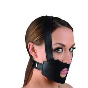 Face Fuk II Dildo Face Harness (Black) - AE800 - 848518023070