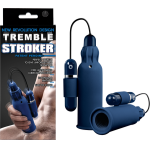 FMI019A000-024 - Tremble Stroker - Silicone Masturbator (Blue) - 4892503162455
