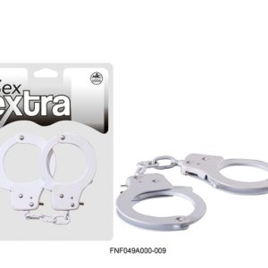 FNF049A000-009 - Metal Cuffs (White) -