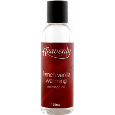 HNWM-12 - Warming Massage Oil (French Vanilla) - 9327068012594