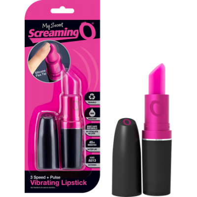 LIP-101 - My Secret Screaming O Vibrating Lipstick - 817483011108
