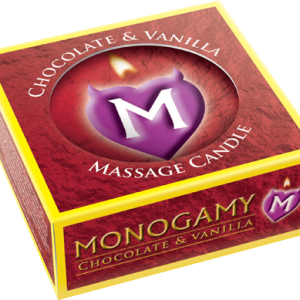 USMMCP25 - Monogamy Massage Candle - Passionate Chocolate & Vanilla Scented - 5037353000796