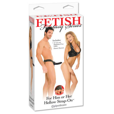 FFS For Him or Her Hollow Strap-On - Black - PD3366-23 - 603912160369