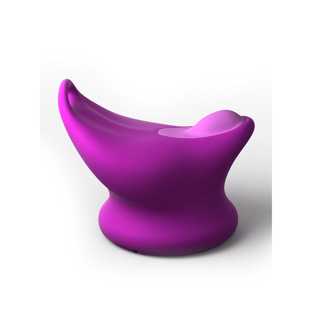 pd3765-12 - International Rockin Chair Purple - 240Volt Plug In Vibrating Love Seat
