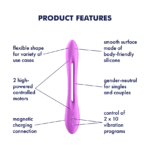 satisfyer elastic joy purple features